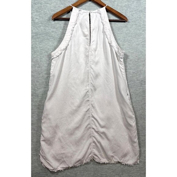 Cloth & Stone Womens Light Gray Sun Dress Raw Edges‎ Size M - Picture 2 of 7